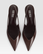 PATENT LEATHER SLINGBACK