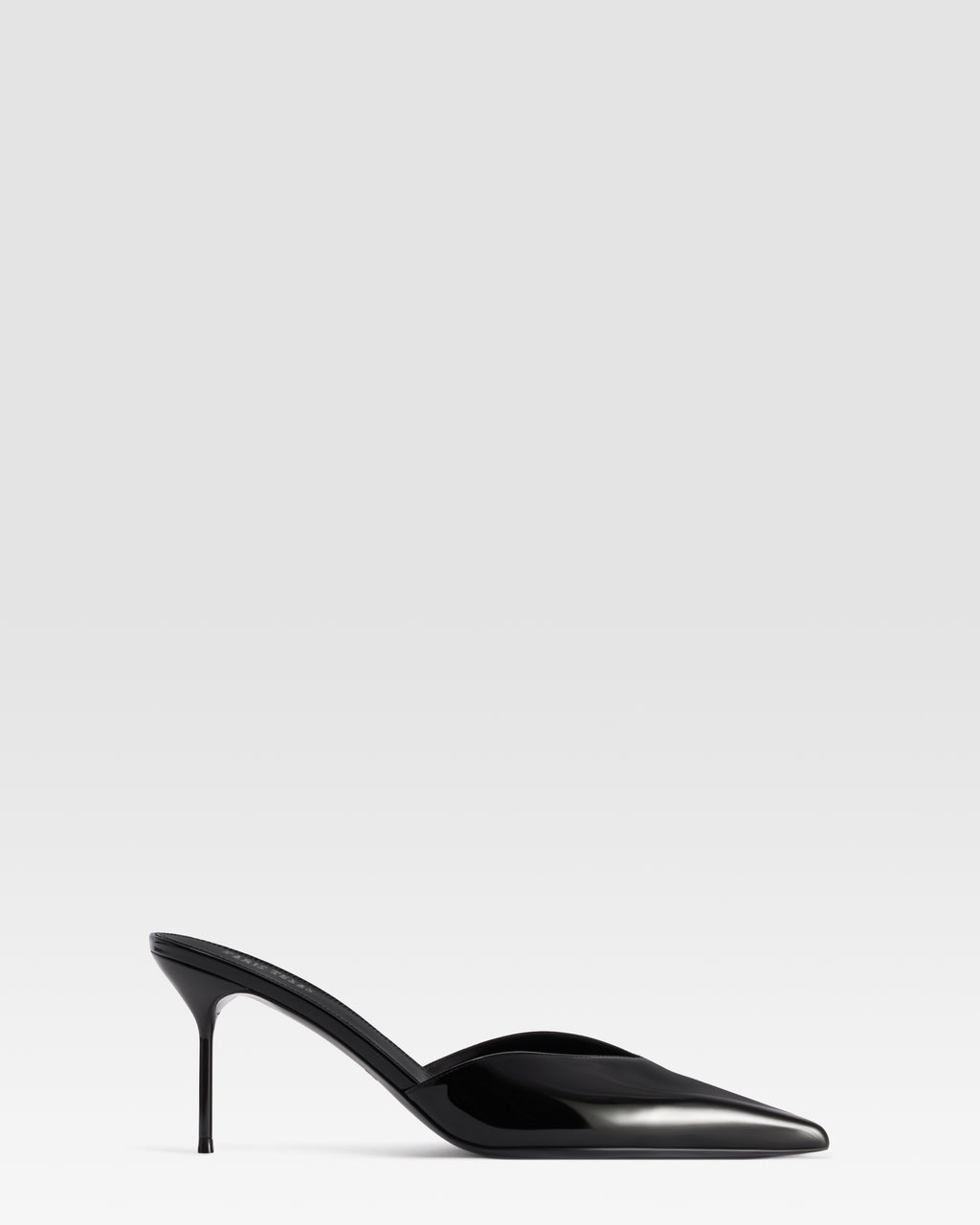 PATENT LEATHER SABOT