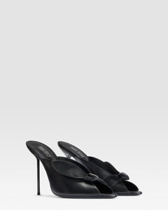 NAPPA MULE WITH BOW DETAIL