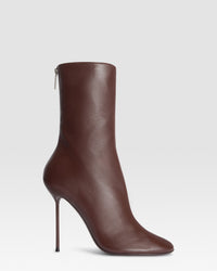 NAPPA ANKLE BOOT — BORGOGNA