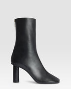 NAPPA ANKLE BOOT WITH PYTHON-PRINT LEATHER DETAIL