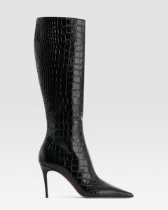 KROKO-PRINT STIEFEL