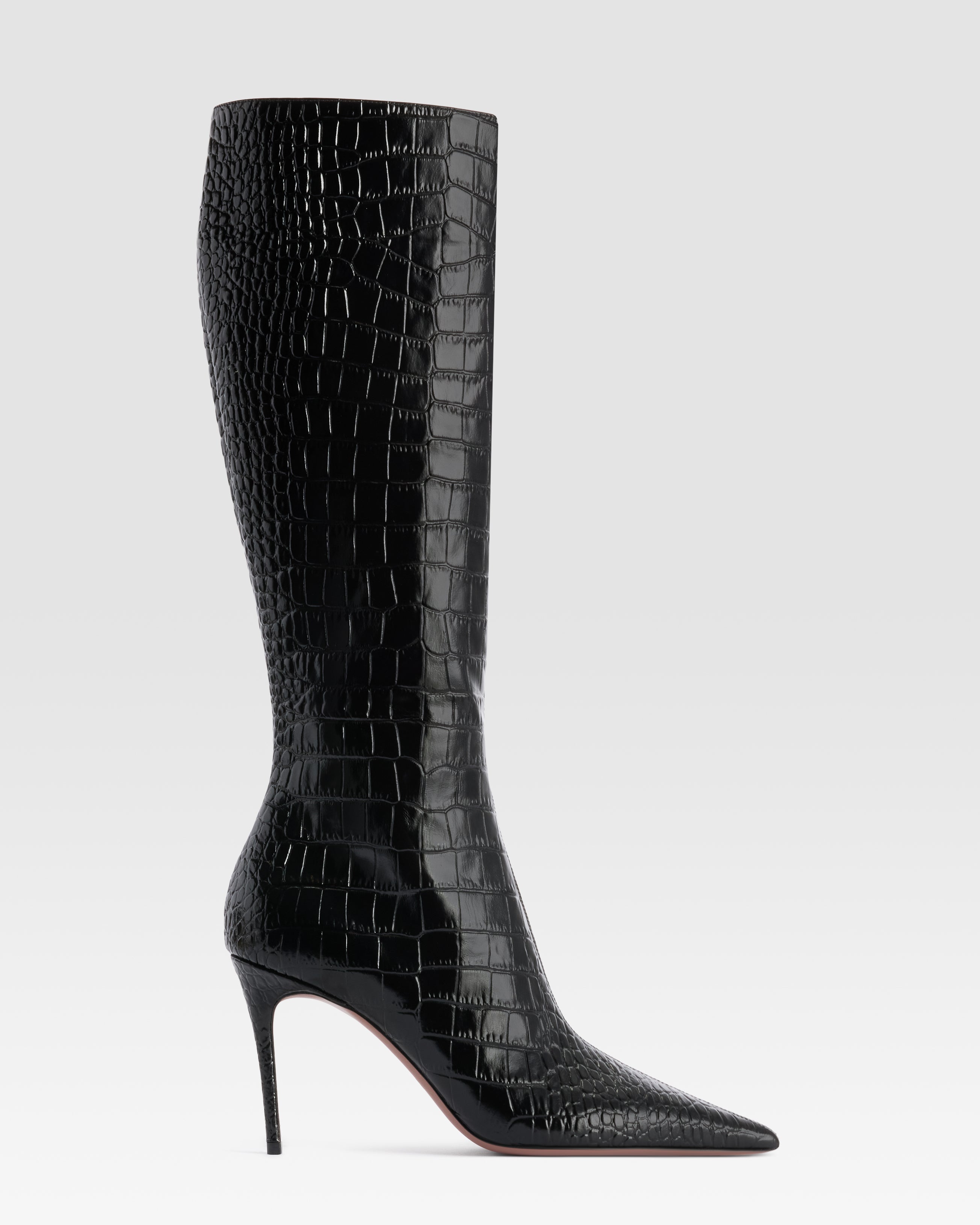 KROKO-PRINT STIEFEL