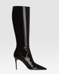 LACKLEDERSTIEFEL — BLACK