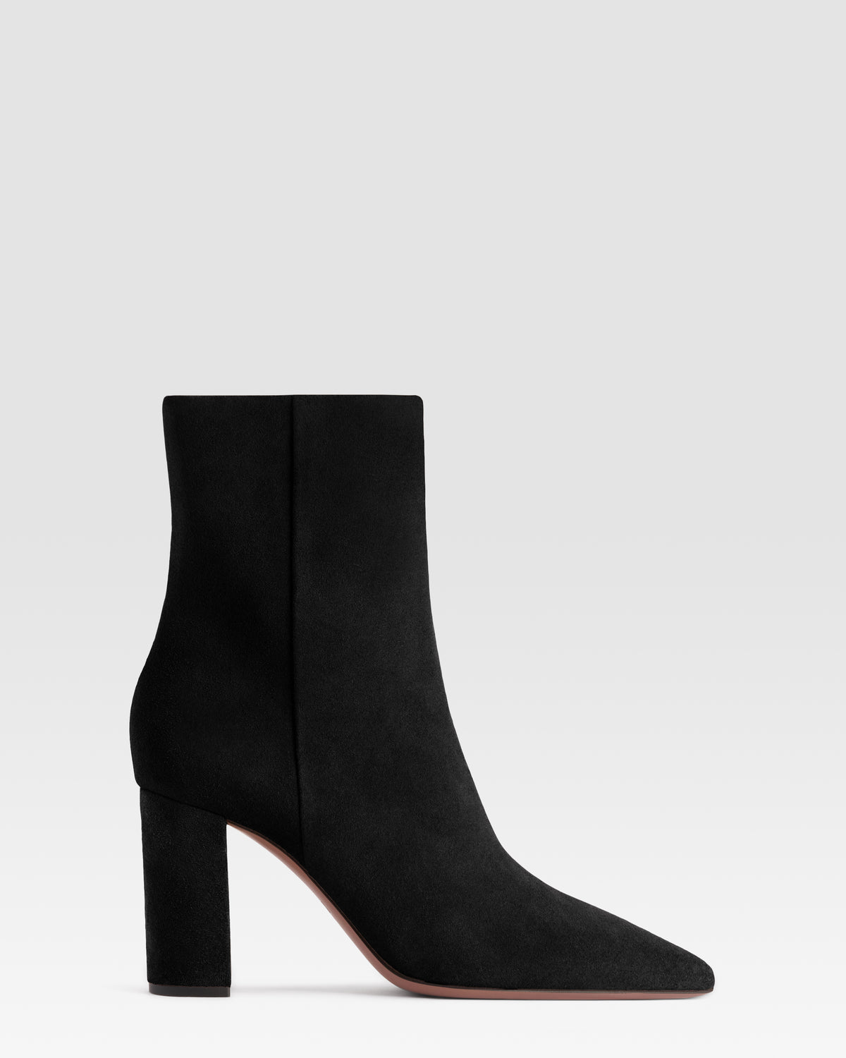 VELOURSLEDER ANKLE BOOT