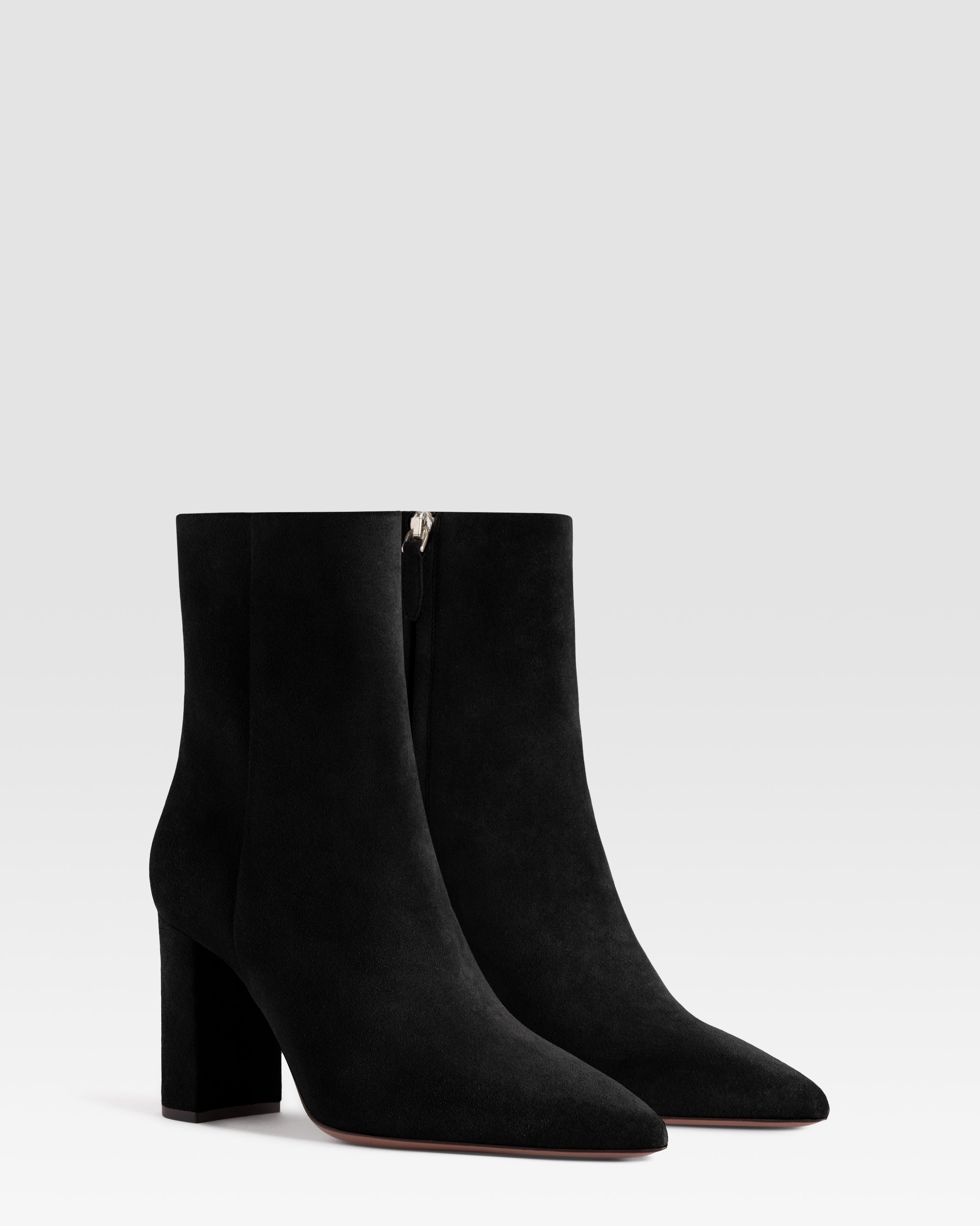 STIVALETTO IN PELLE SCAMOSCIATA