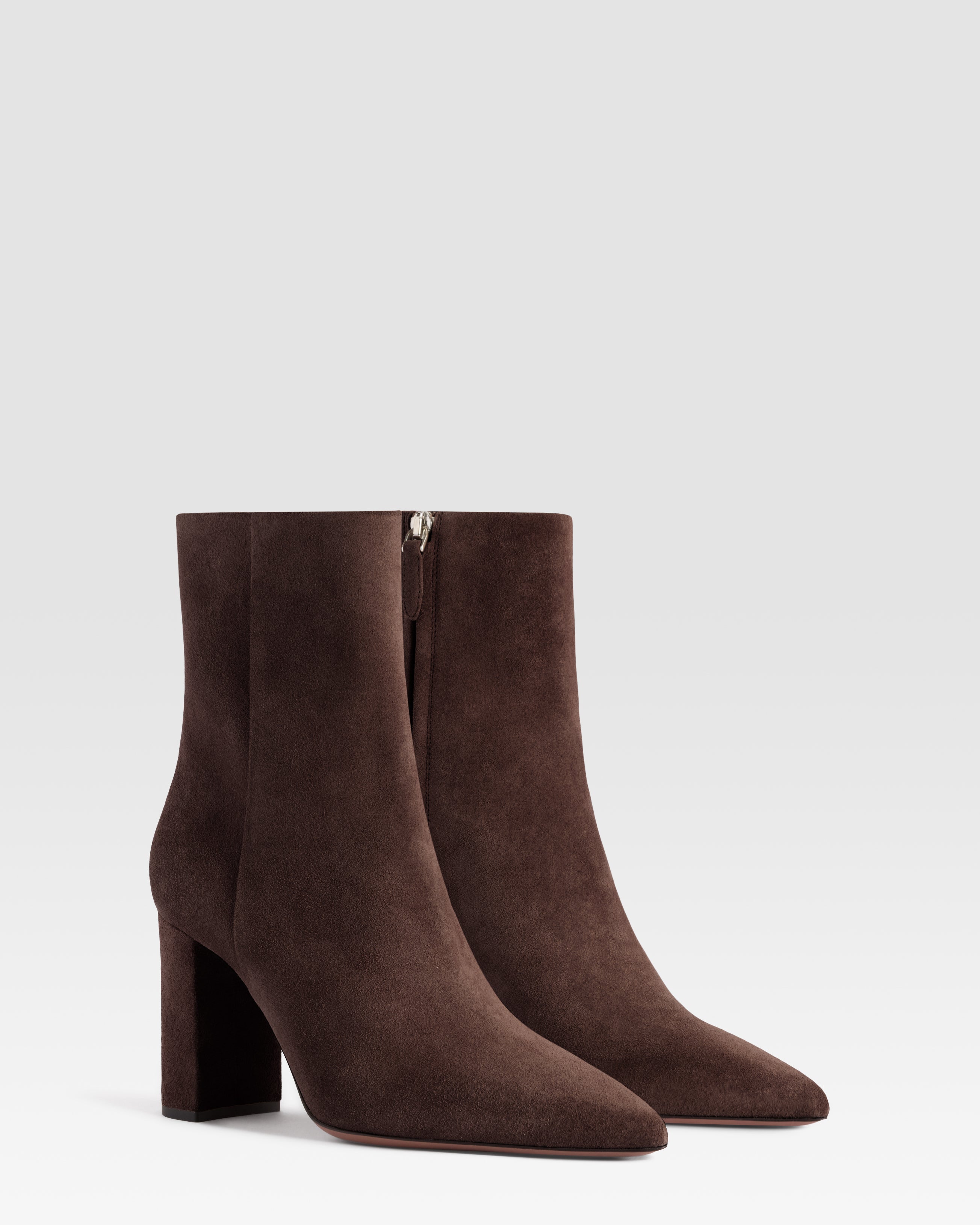 STIVALETTO IN PELLE SCAMOSCIATA