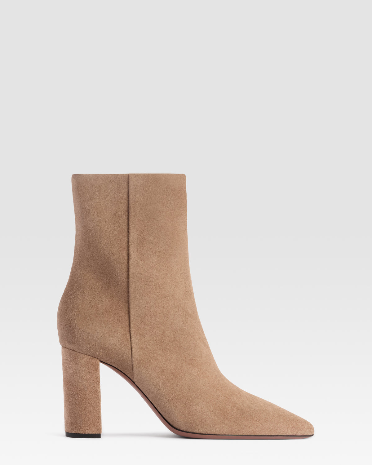 VELOURSLEDER ANKLE BOOT