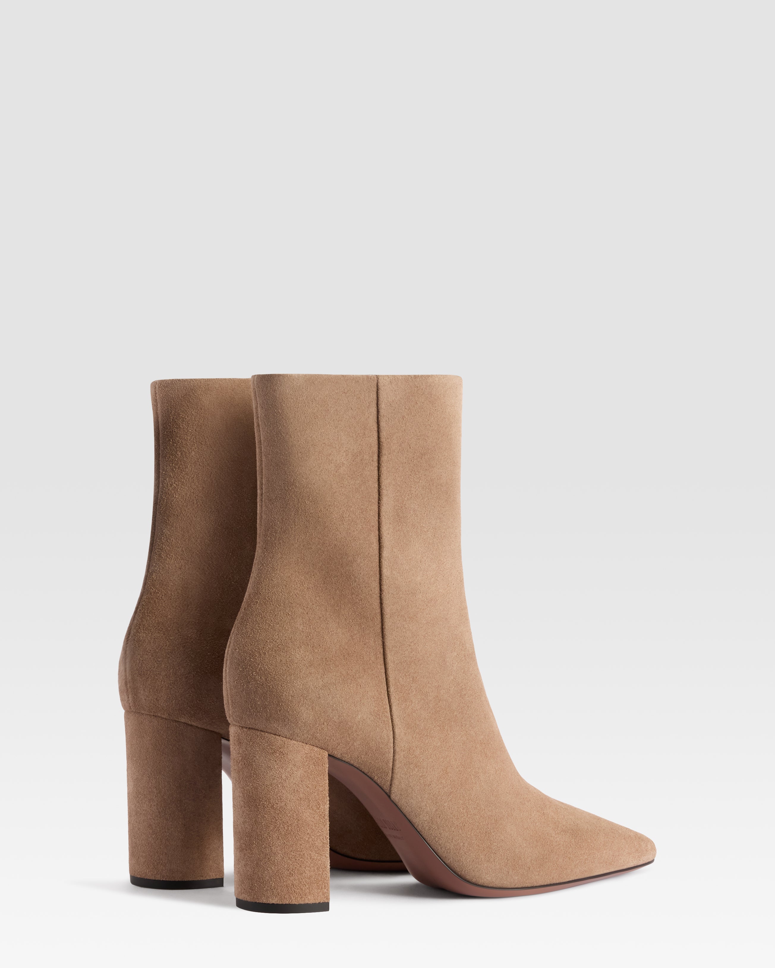 STIVALETTO IN PELLE SCAMOSCIATA