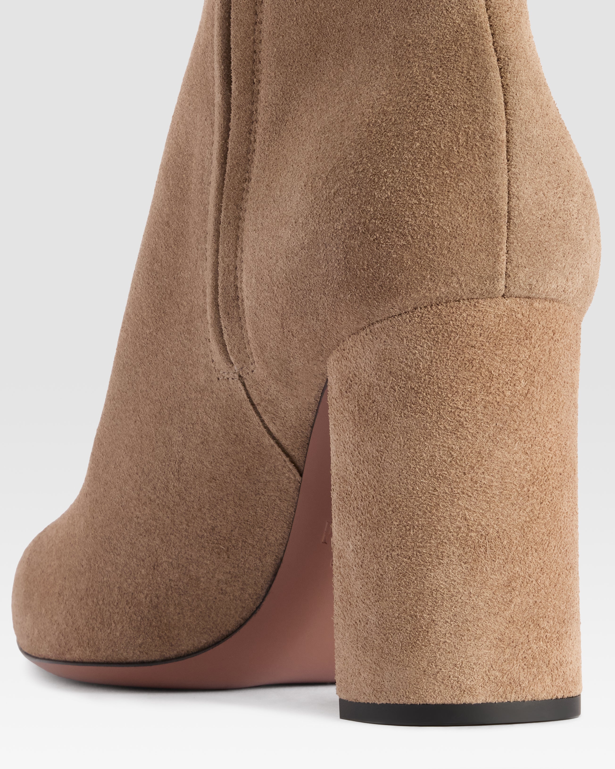 STIVALETTO IN PELLE SCAMOSCIATA