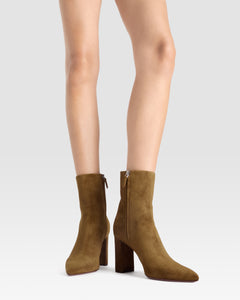 SUEDE ANKLE BOOT