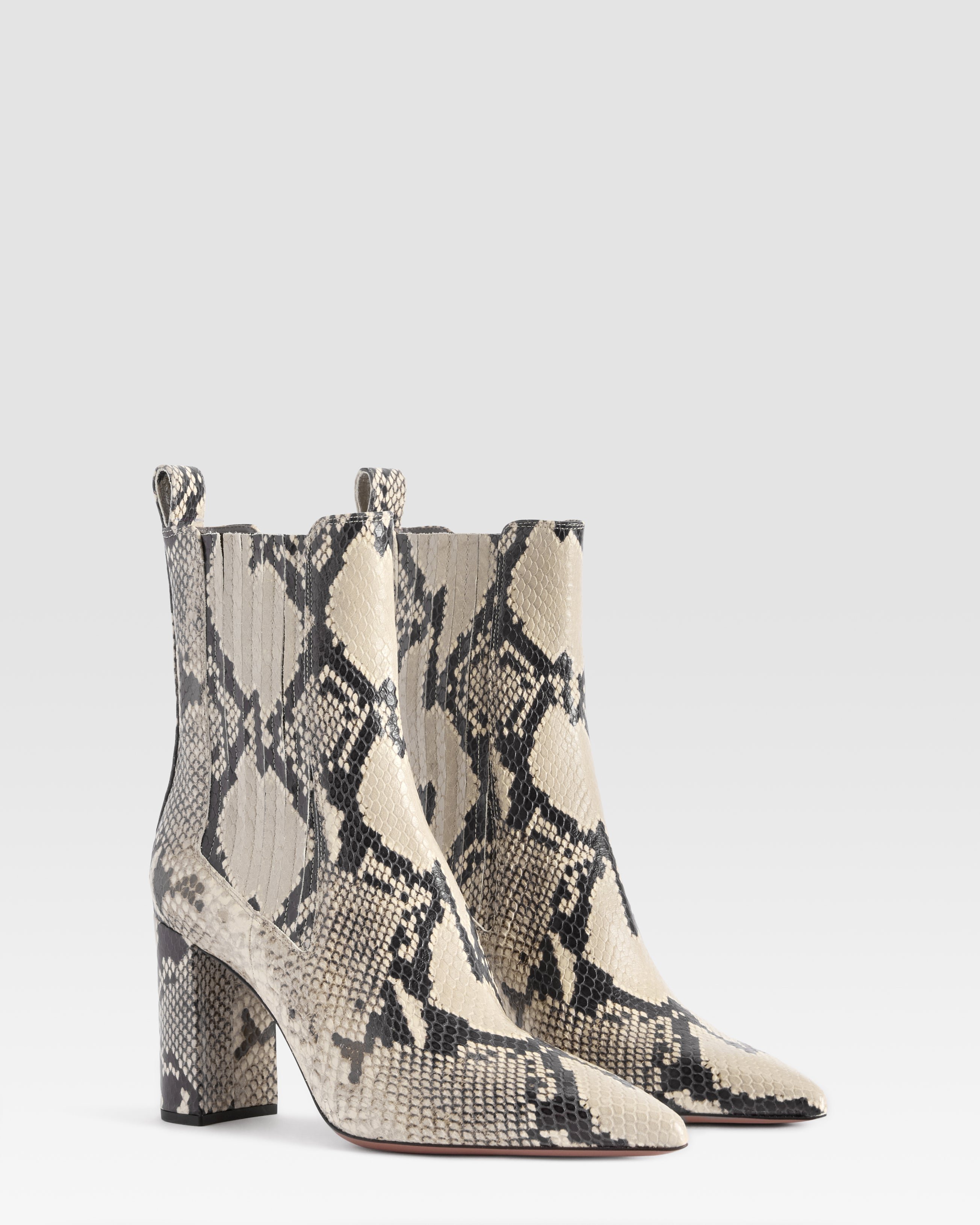 PYTHON-PRINT ANKLE BOOT