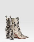 PYTHON-PRINT ANKLE BOOT