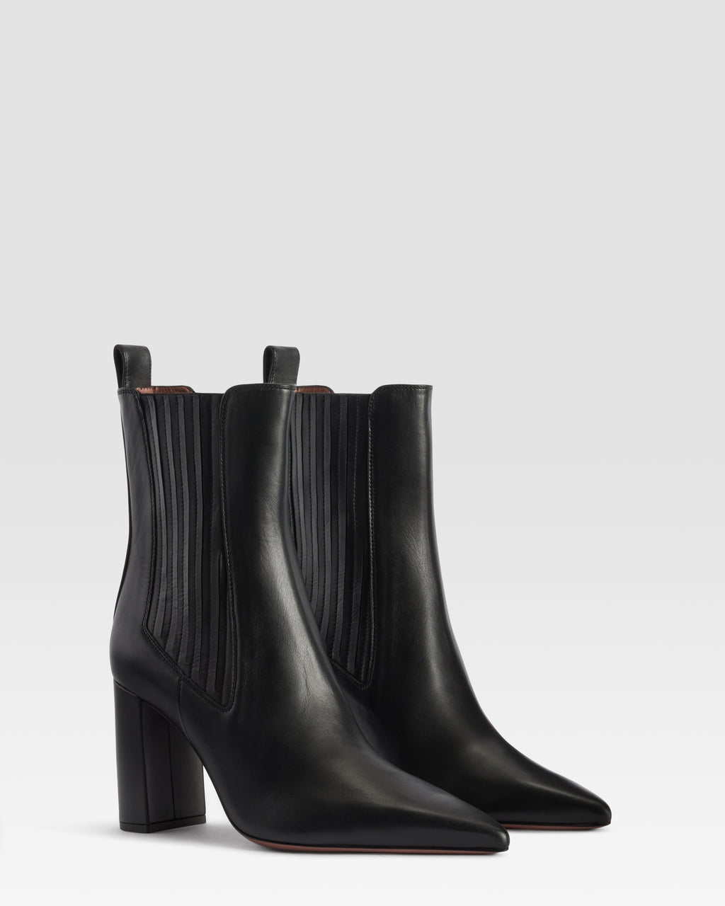 LEATHER ANKLE BOOT