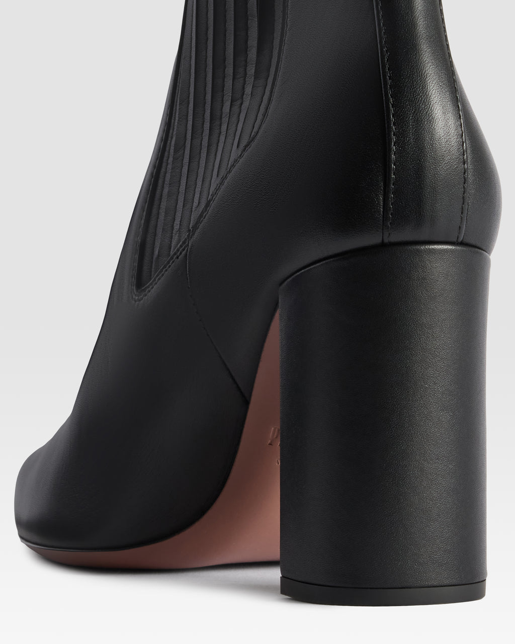 LEATHER ANKLE BOOT