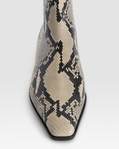 PYTHON-PRINT ANKLE BOOT