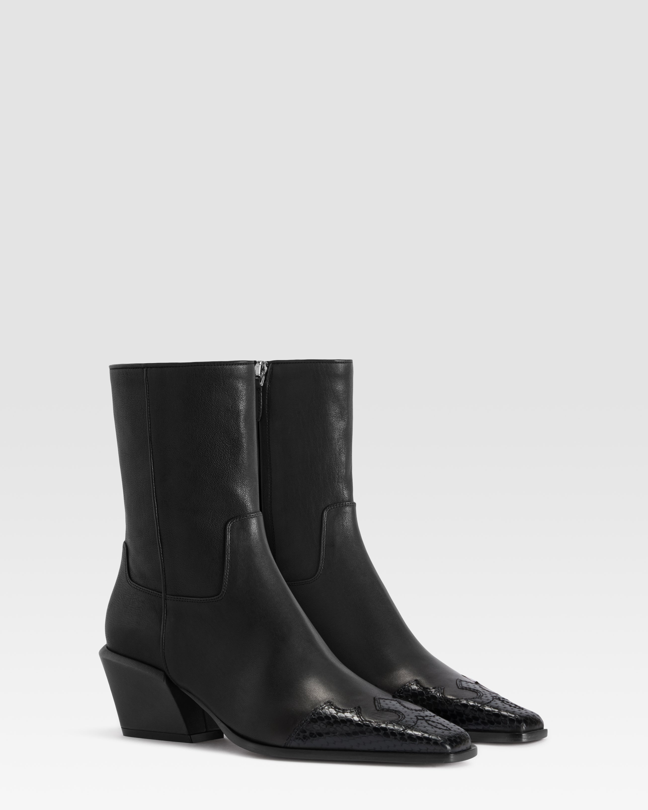 STIVALETTO IN PELLE
