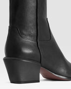 STIVALETTO IN PELLE