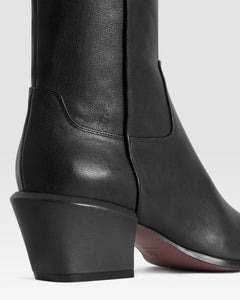 STIVALETTO IN PELLE