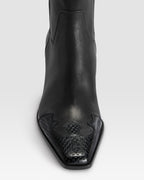 STIVALETTO IN PELLE