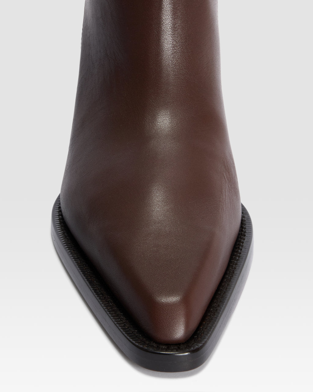 LEATHER ANKLE BOOT