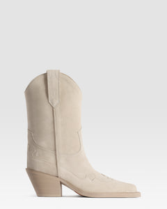 SUEDE WESTERN BOOT