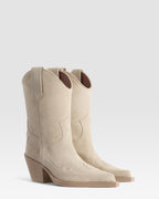 SUEDE WESTERN BOOT