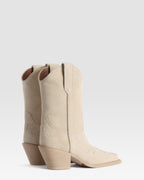 SUEDE WESTERN BOOT