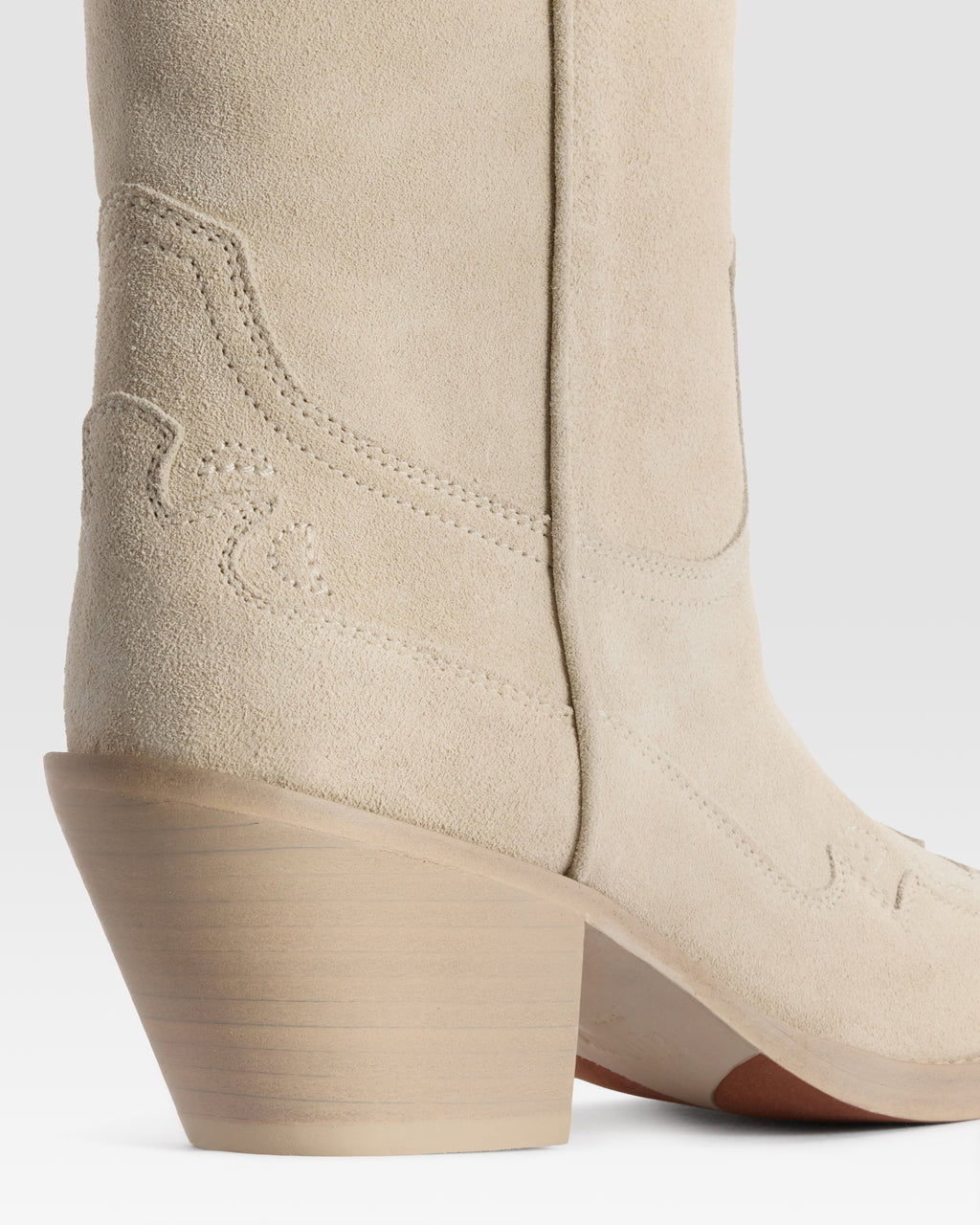 SUEDE WESTERN BOOT