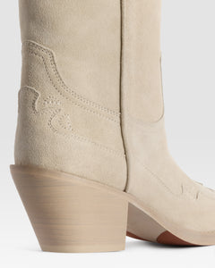 SUEDE WESTERN BOOT
