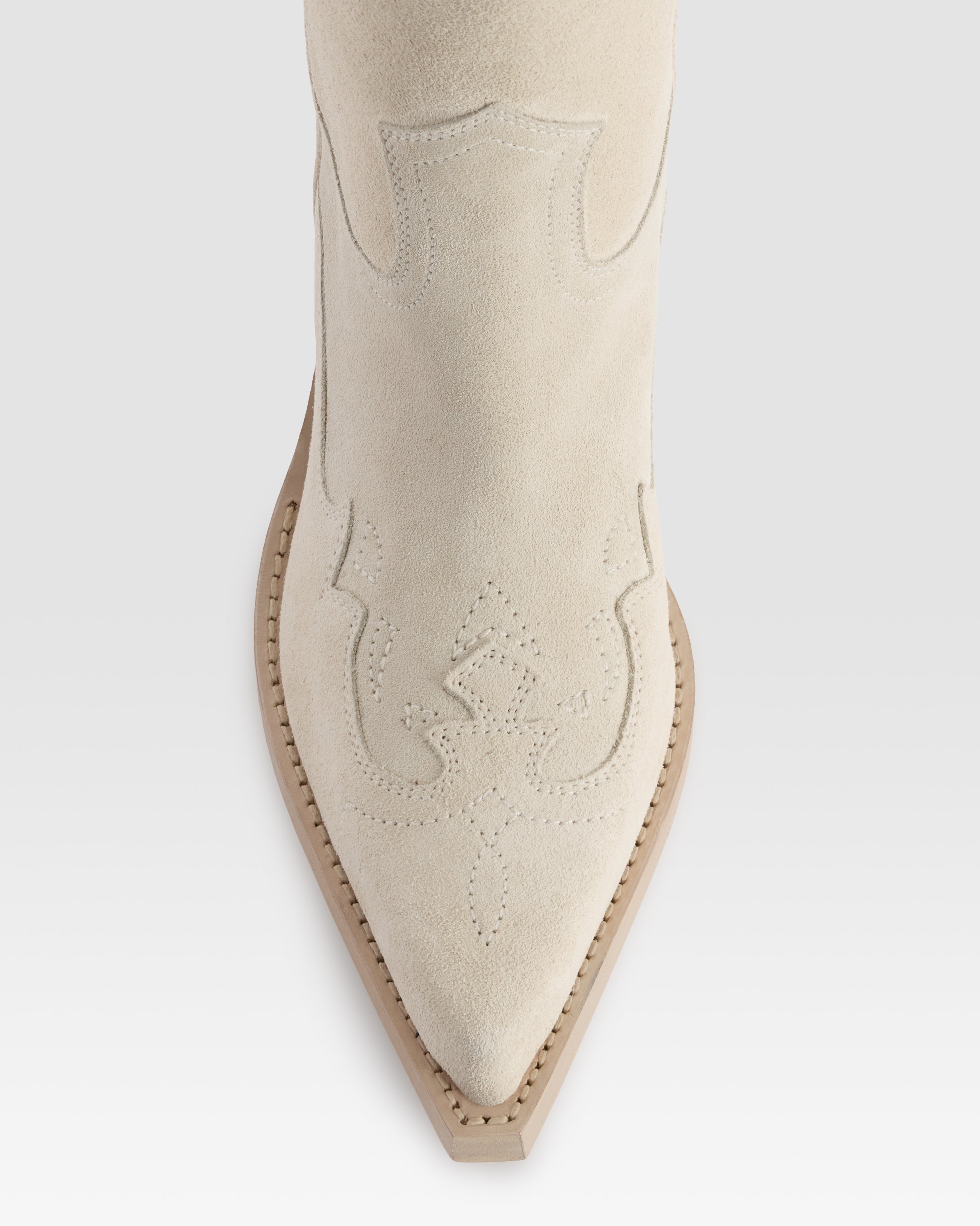 SUEDE WESTERN BOOT