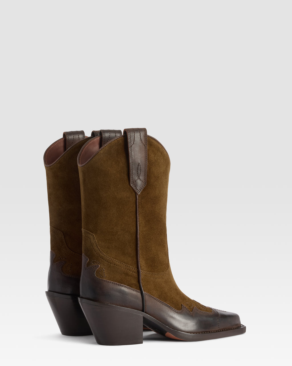 SUEDE WESTERN BOOT