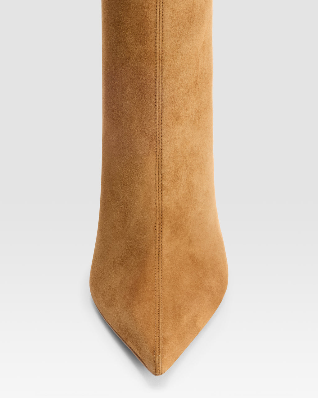 VELOURSLEDERSTIEFEL MIT WEICHEM FELLSTRIP