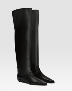 OVER-THE-KNEE LEDERSTIEFEL
