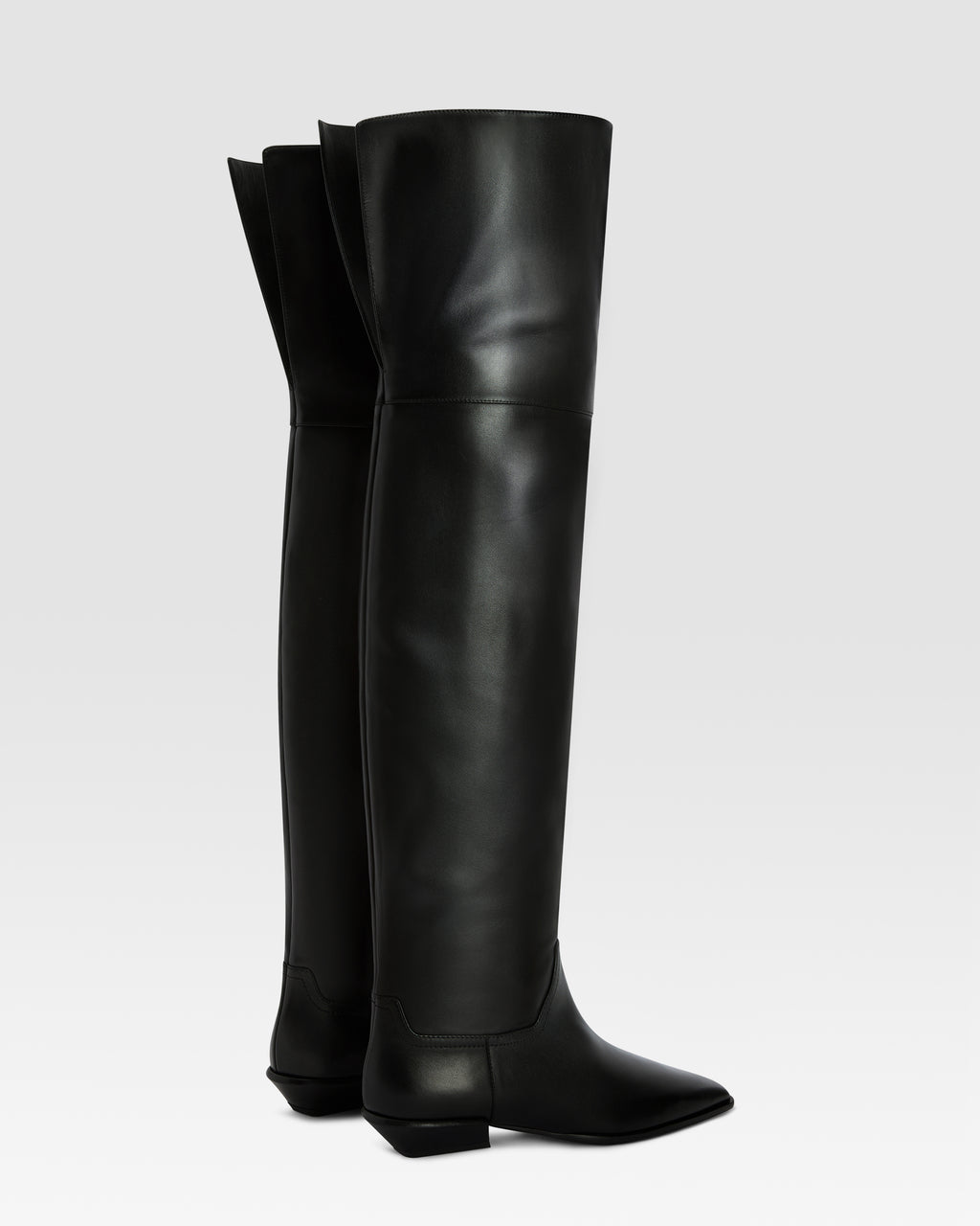 OVER-THE-KNEE LEDERSTIEFEL