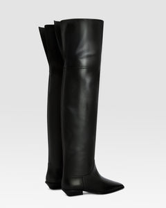 OVER-THE-KNEE LEDERSTIEFEL