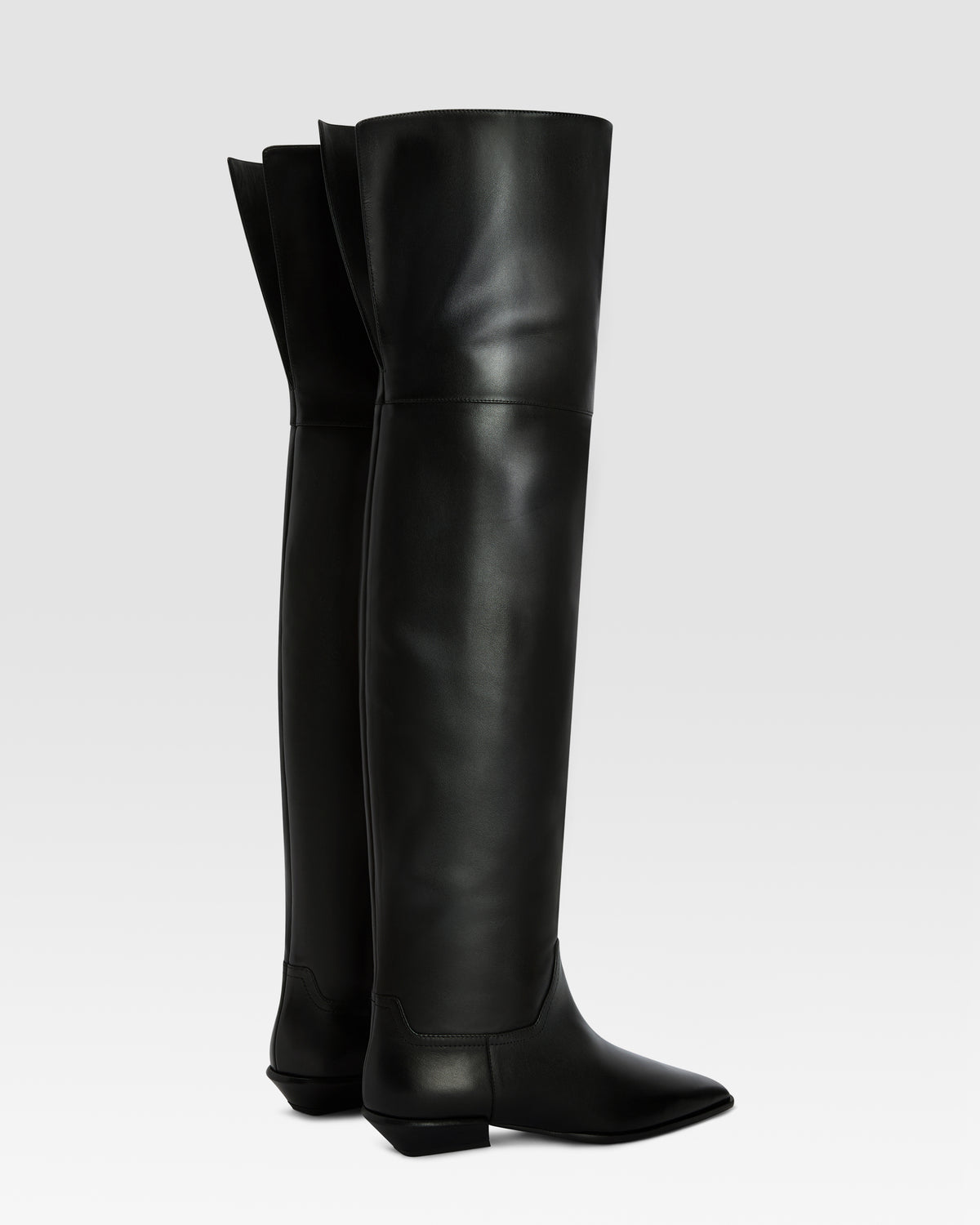 OVER-THE-KNEE LEDERSTIEFEL