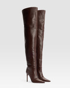 OVER-THE-KNEE LEDERSTIEFEL