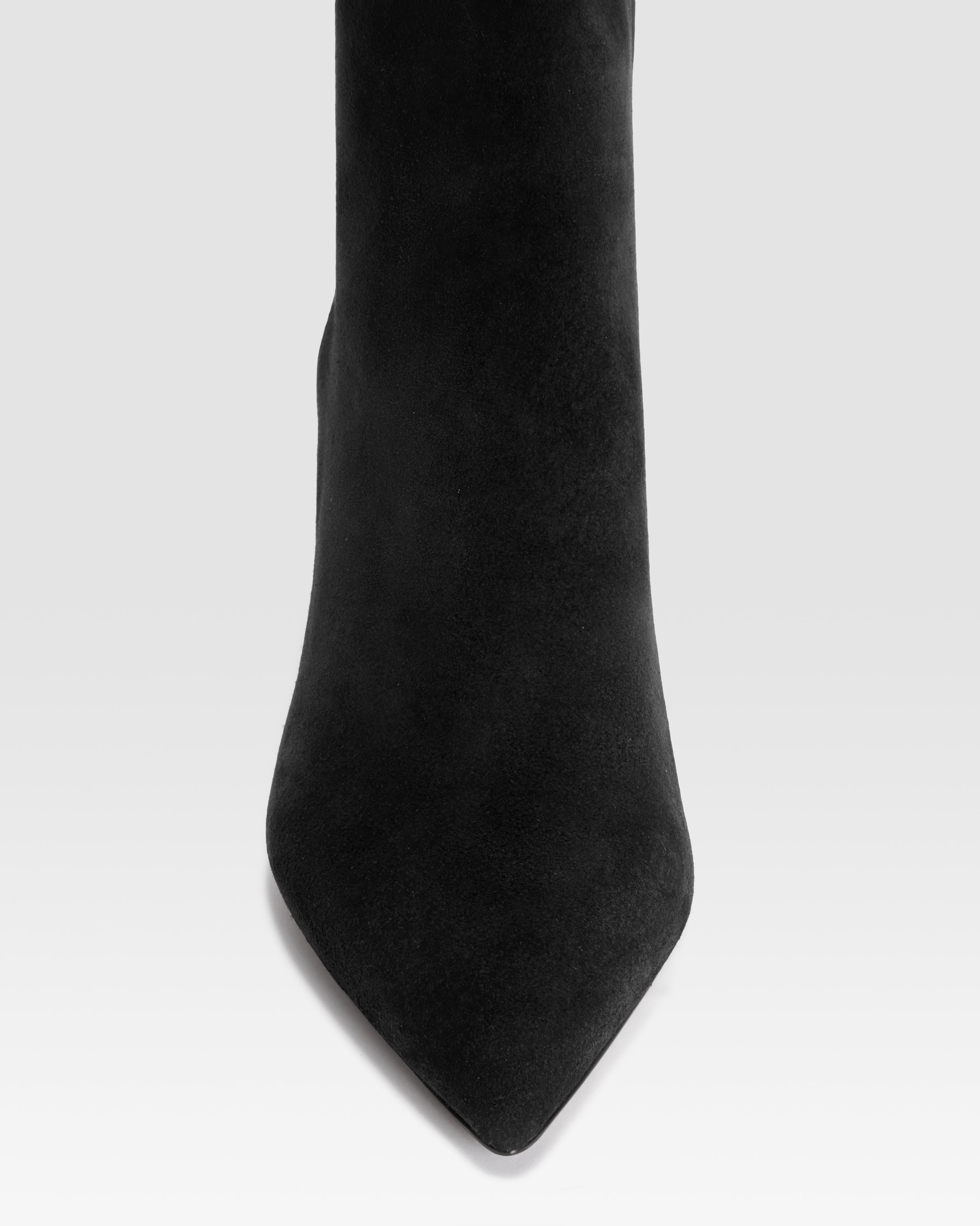STIVALETTO IN PELLE SCAMOSCIATA
