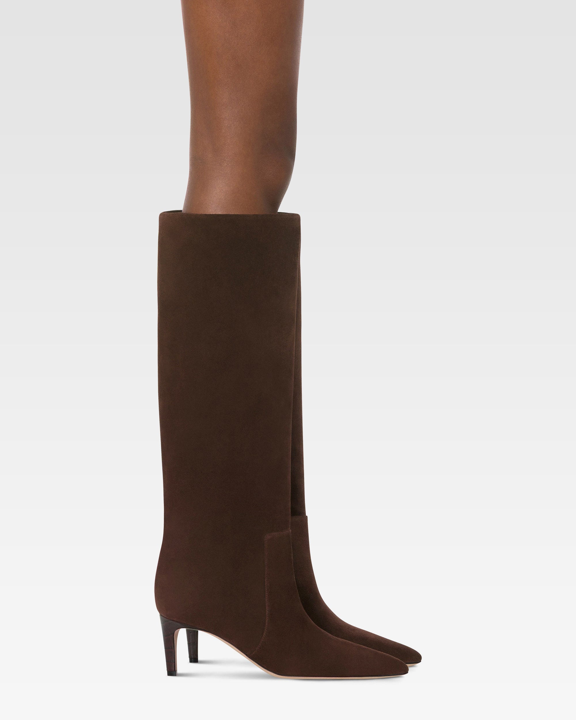 Wildlederstiefel