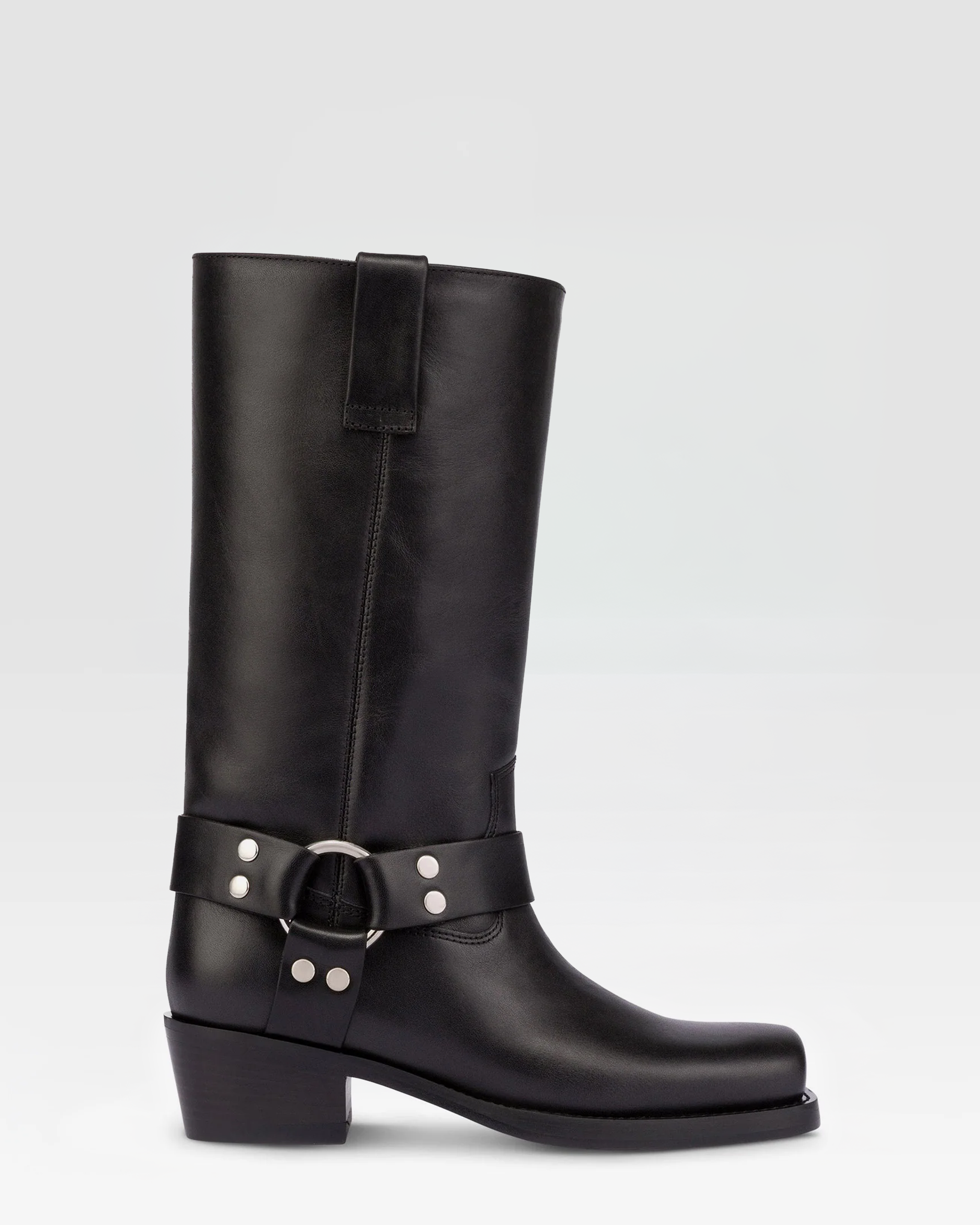 Leather boot