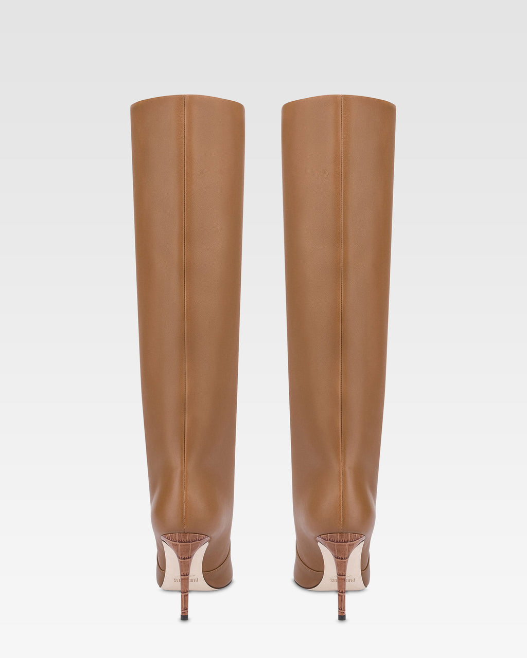 Stivali in pelle pecan