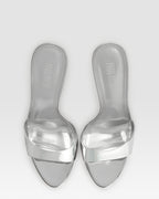 MULE IN PELLE SPECCHIATA