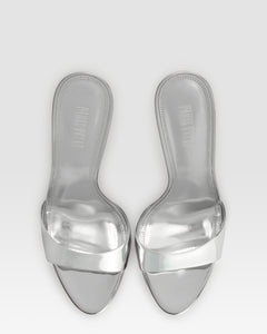 MULE IN PELLE SPECCHIATA