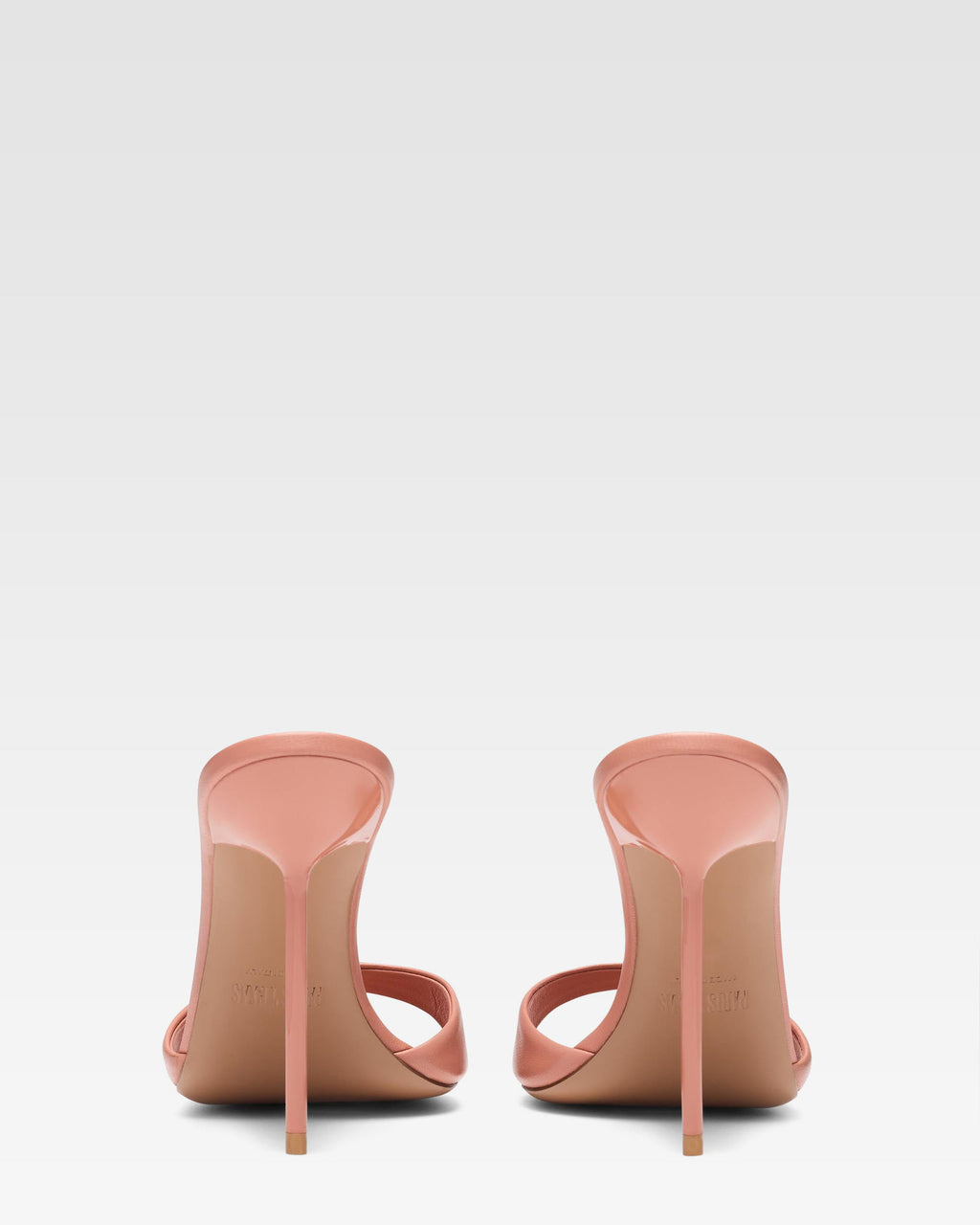 Texas rose leather mule