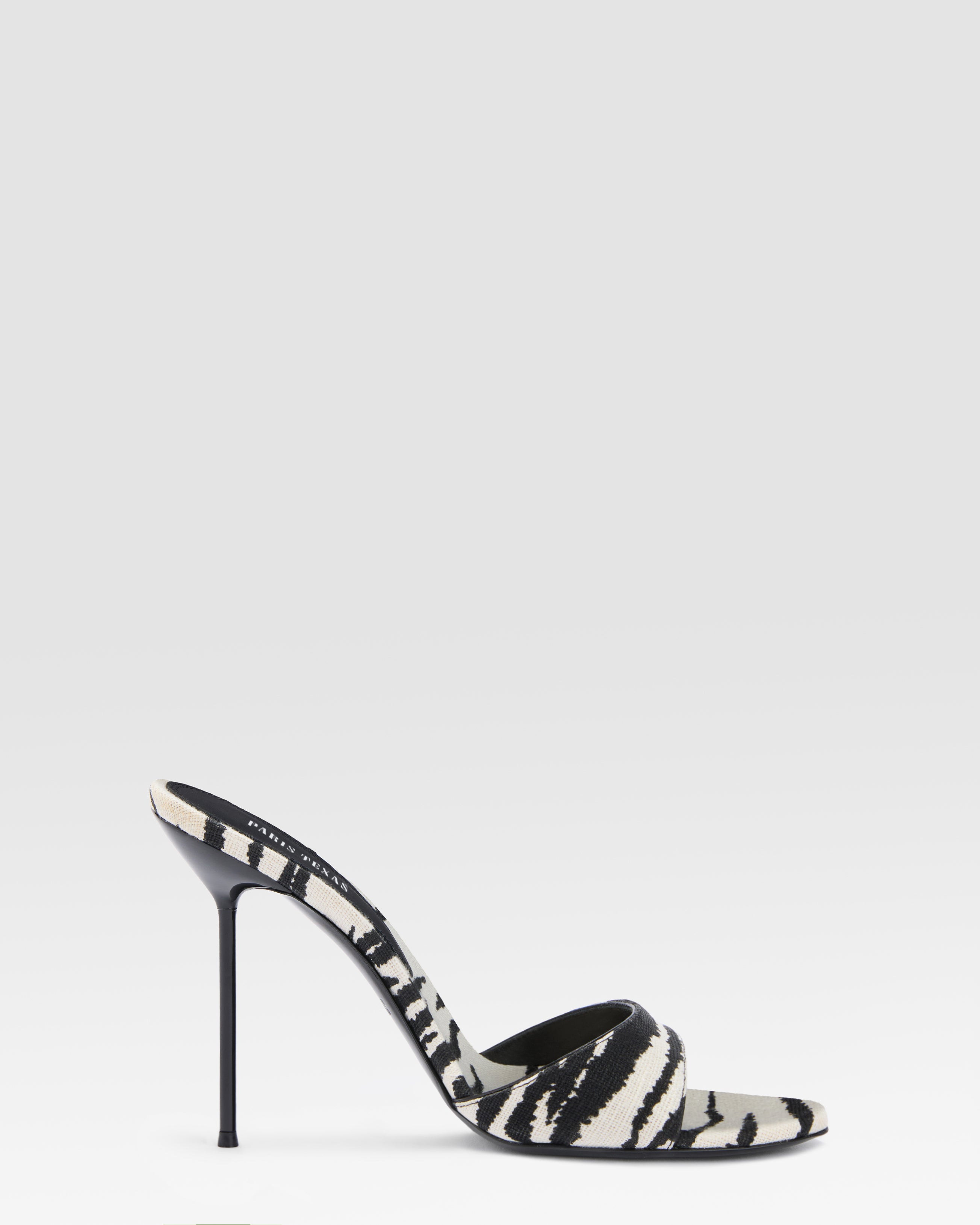 zebra-effect-linen-mule-white-zebra-px836xptcv – Paris Texas US