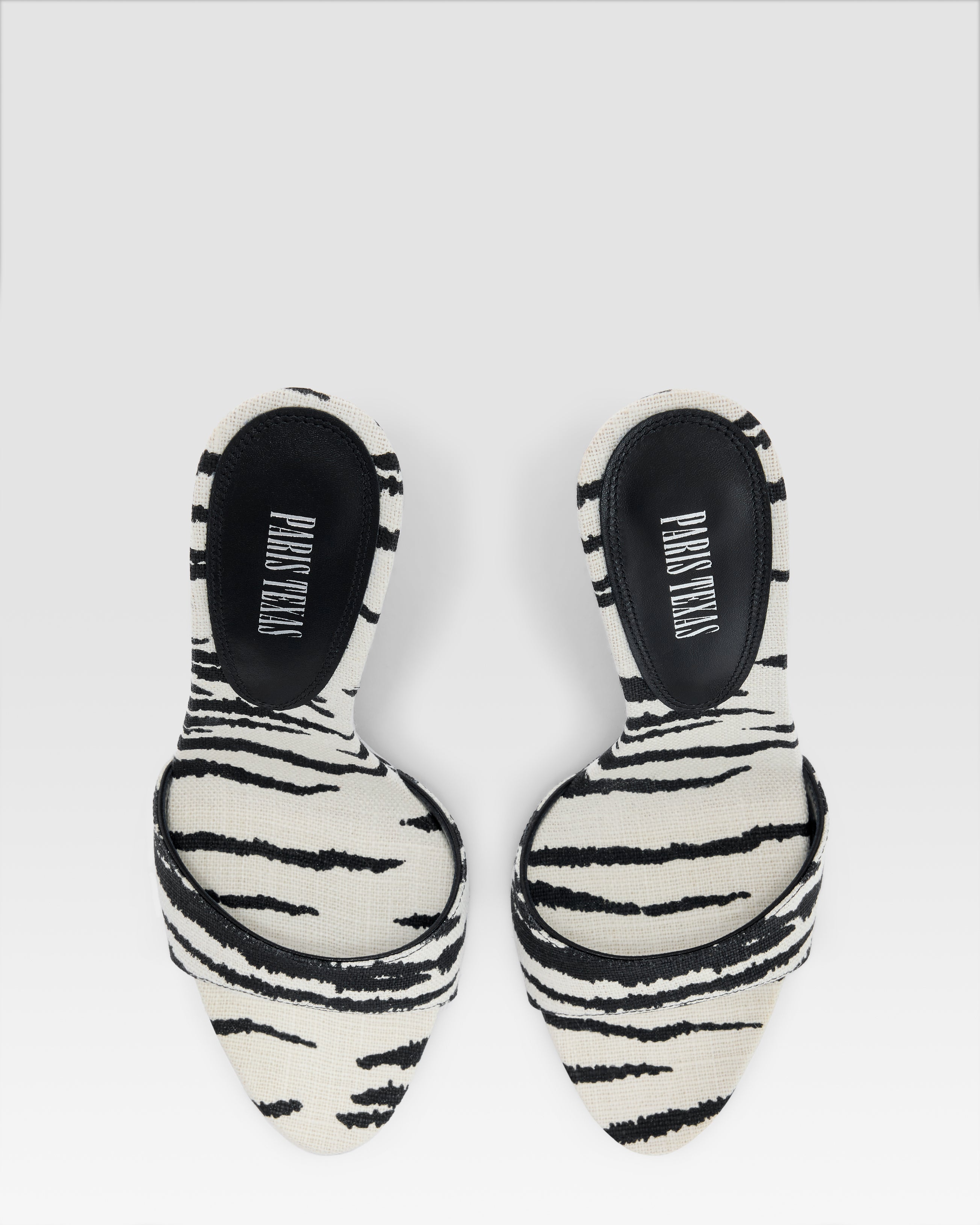 zebra-effect-linen-mule-white-zebra-px836xptcv – Paris Texas US