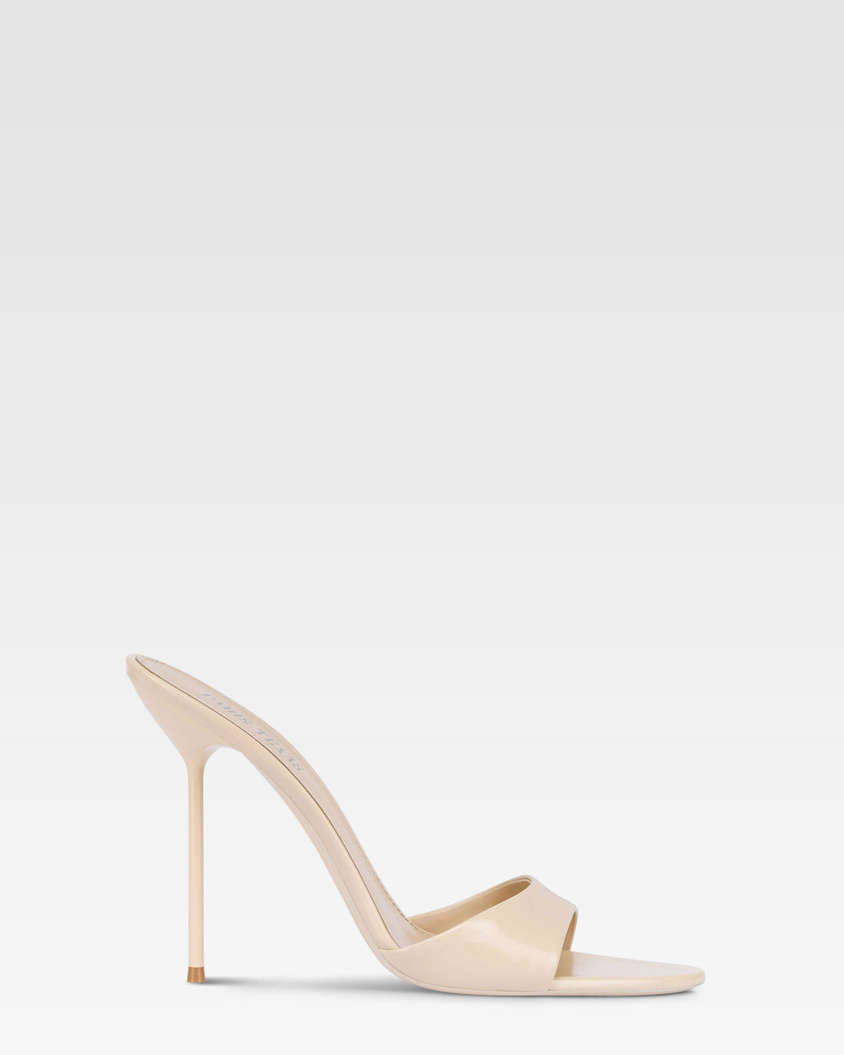 Mule de piel de charol