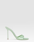 Mule de piel de charol