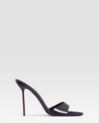 PATENT LEATHER MULE